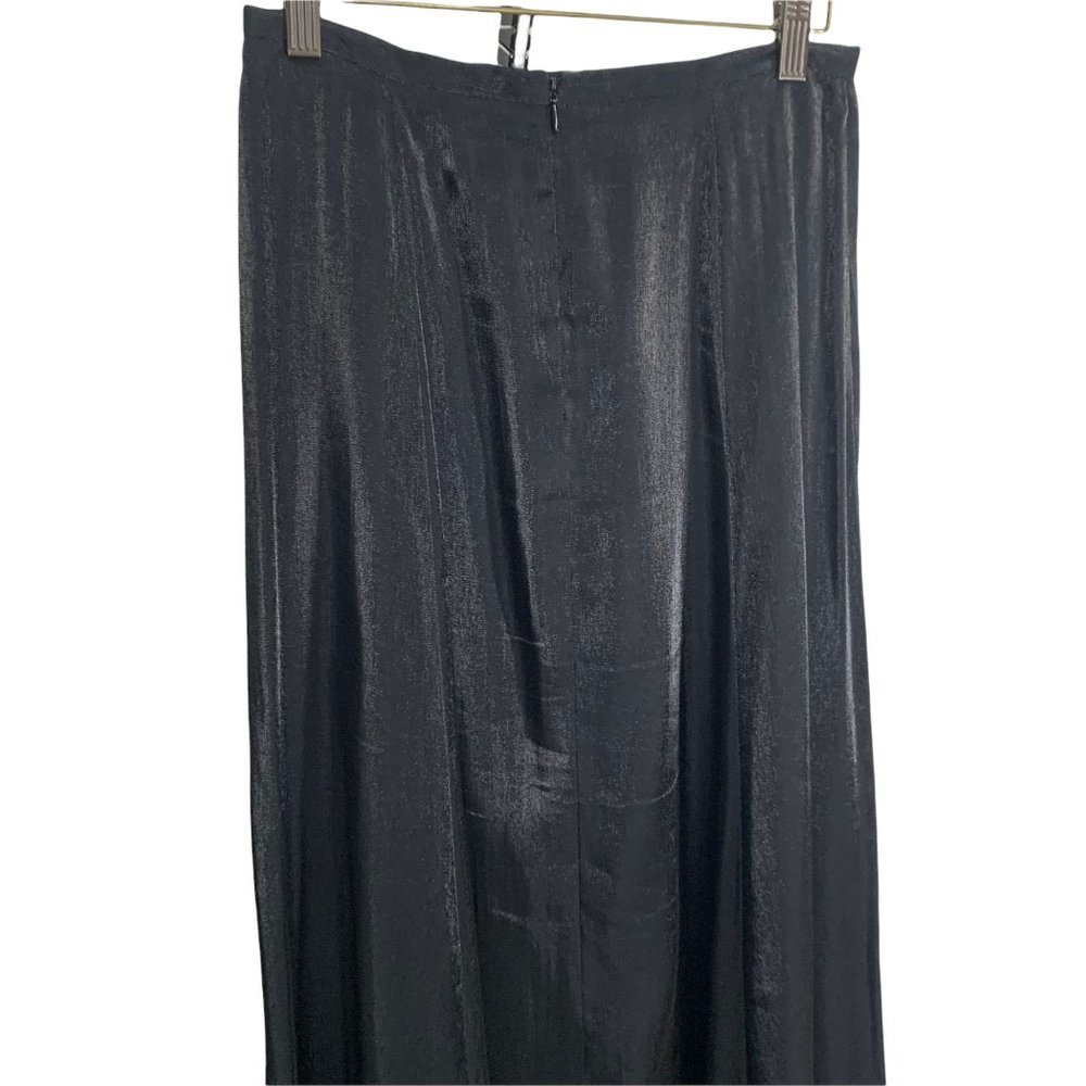Vintage 90s Heart Moon Star Shimmer Iridescent Formal Skirt Medium - Picture 5 of 8